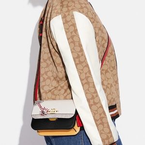 COACH LEATHER DISNEY MICKEY MOUSE Multi Color Brynn Crossbody -GORGEOUS !